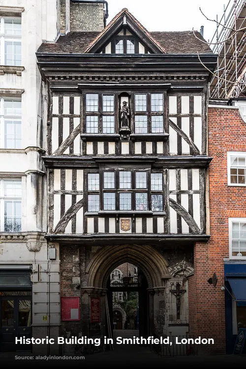 Historic Building in Smithfield, London