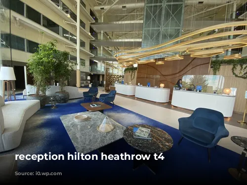 reception hilton heathrow t4