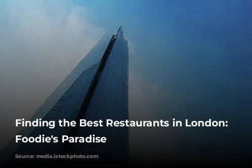 Finding the Best Restaurants in London: A Foodie's Paradise