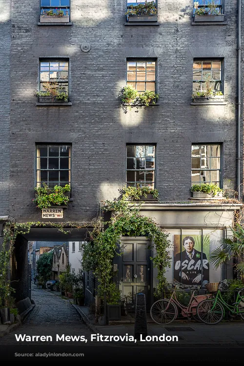 Warren Mews, Fitzrovia, London