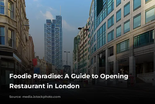 Foodie Paradise: A Guide to Opening a Restaurant in London