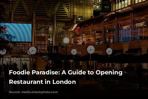 Foodie Paradise: A Guide to Opening a Restaurant in London