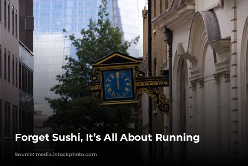 Forget Sushi, It’s All About Running Cheese!