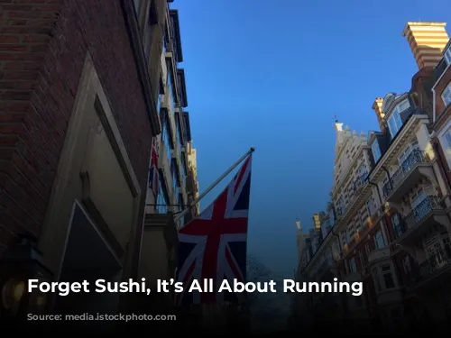 Forget Sushi, It’s All About Running Cheese!