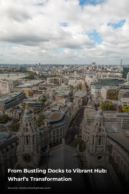 From Bustling Docks to Vibrant Hub: Canary Wharf's Transformation