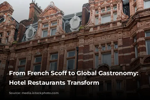 From French Scoff to Global Gastronomy: London Hotel Restaurants Transform