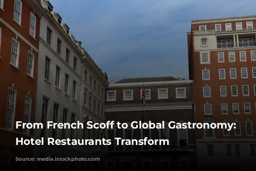 From French Scoff to Global Gastronomy: London Hotel Restaurants Transform