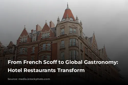 From French Scoff to Global Gastronomy: London Hotel Restaurants Transform