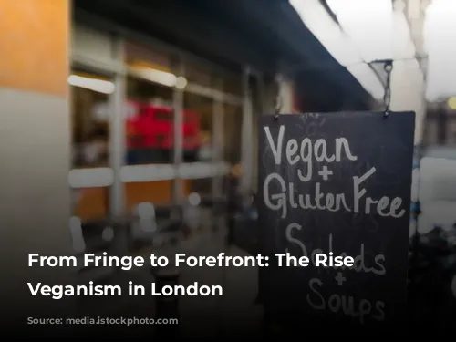 From Fringe to Forefront: The Rise of Veganism in London