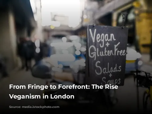 From Fringe to Forefront: The Rise of Veganism in London