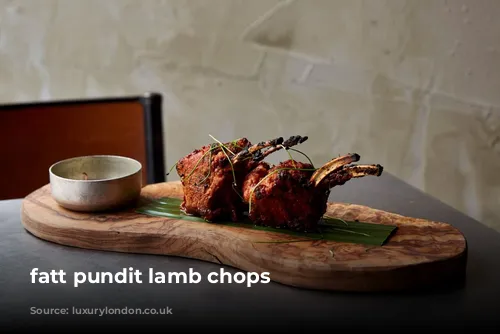 fatt pundit lamb chops