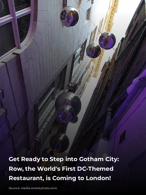 Get Ready to Step into Gotham City: Park Row, the World's First DC-Themed Immersive Restaurant, is Coming to London!