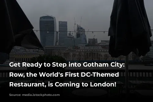 Get Ready to Step into Gotham City: Park Row, the World's First DC-Themed Immersive Restaurant, is Coming to London!