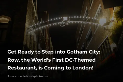 Get Ready to Step into Gotham City: Park Row, the World's First DC-Themed Immersive Restaurant, is Coming to London!