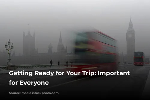 Getting Ready for Your Trip: Important Information for Everyone