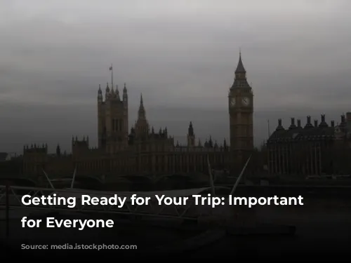 Getting Ready for Your Trip: Important Information for Everyone