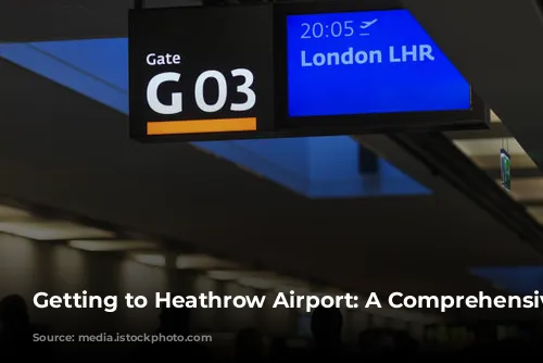 Getting to Heathrow Airport: A Comprehensive Guide