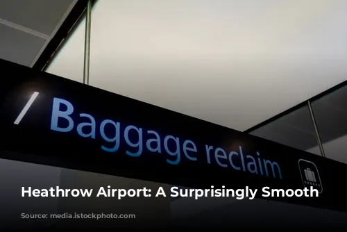 Heathrow Airport: A Surprisingly Smooth Journey