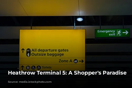 Heathrow Terminal 5: A Shopper's Paradise