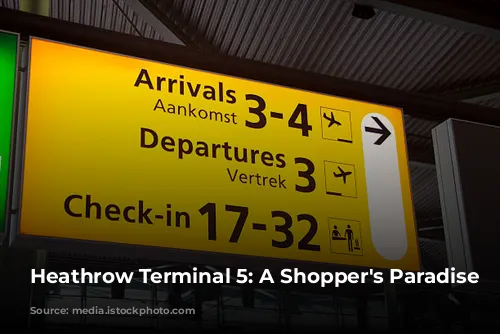 Heathrow Terminal 5: A Shopper's Paradise