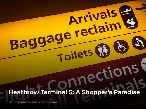 Heathrow Terminal 5: A Shopper's Paradise