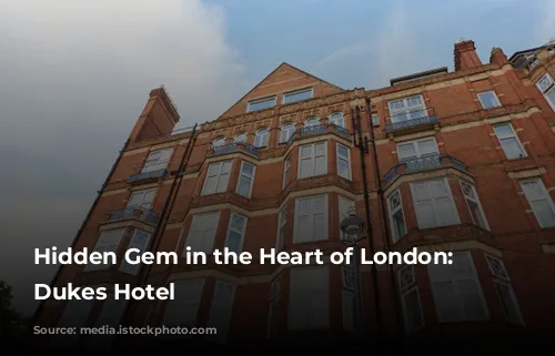 Hidden Gem in the Heart of London: The Dukes Hotel