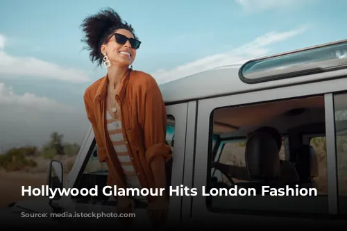 Hollywood Glamour Hits London Fashion Week