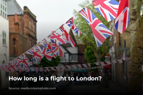 How long is a flight to London?