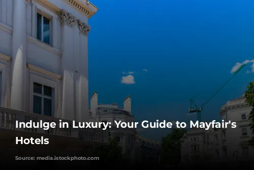 Indulge in Luxury: Your Guide to Mayfair's Finest Hotels