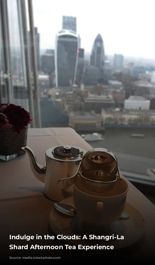 Indulge in the Clouds: A Shangri-La The Shard Afternoon Tea Experience