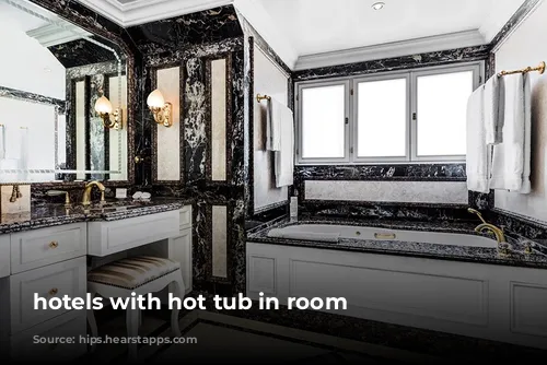 hotels with hot tub in room