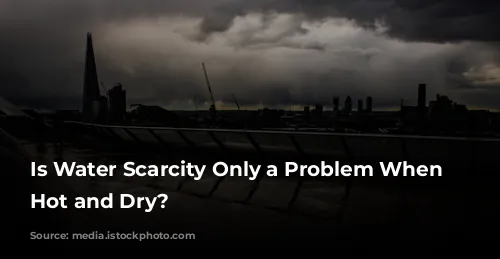 Is Water Scarcity Only a Problem When It's Hot and Dry?