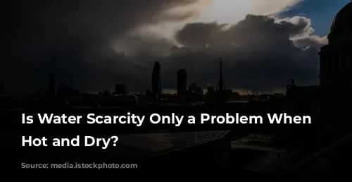 Is Water Scarcity Only a Problem When It's Hot and Dry?