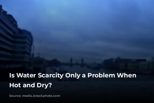 Is Water Scarcity Only a Problem When It's Hot and Dry?