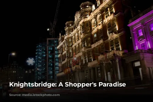 Knightsbridge: A Shopper's Paradise