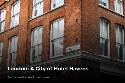 London: A City of Hotel Havens