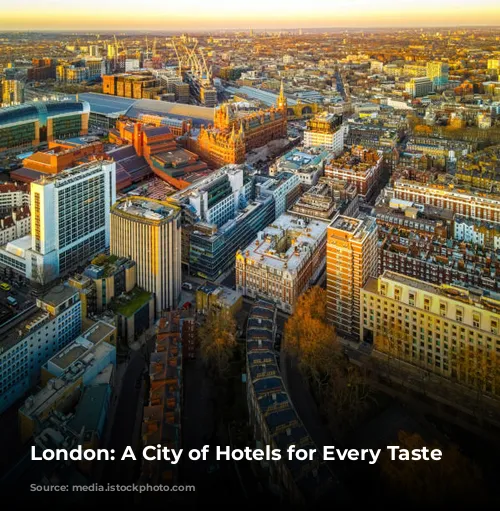 London: A City of Hotels for Every Taste