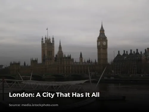  London: A City That Has It All