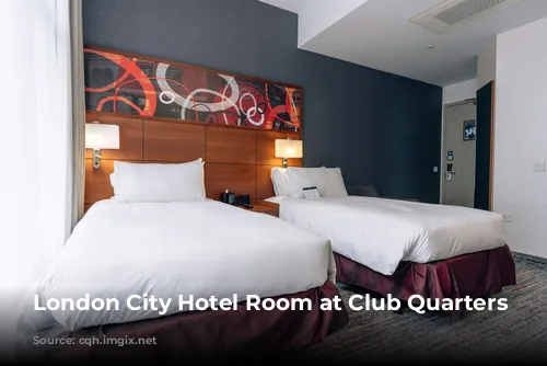 London City Hotel Room at Club Quarters Hotel