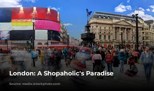 London: A Shopaholic's Paradise