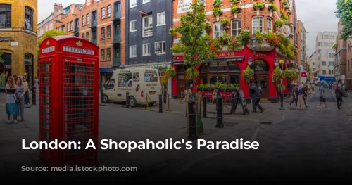 London: A Shopaholic's Paradise