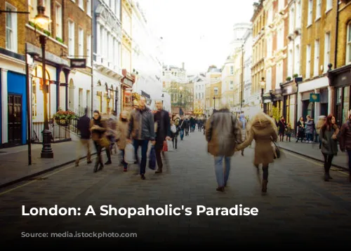 London: A Shopaholic's Paradise