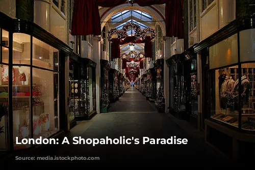 London: A Shopaholic's Paradise