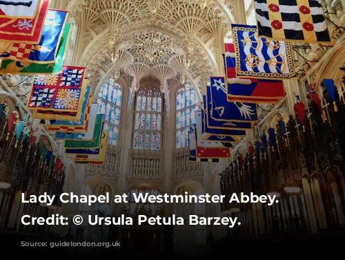 Lady Chapel at Westminster Abbey. Photo Credit: © Ursula Petula Barzey.