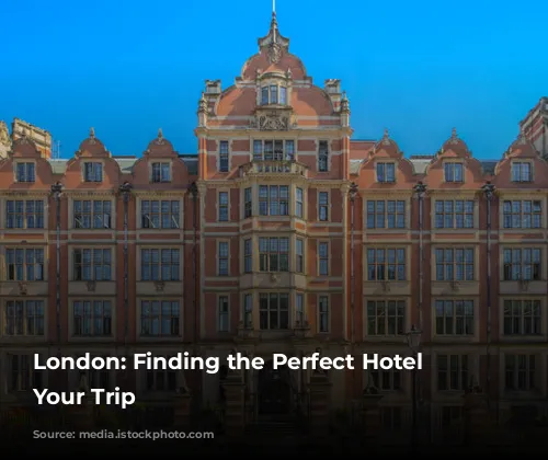 London: Finding the Perfect Hotel for Your Trip