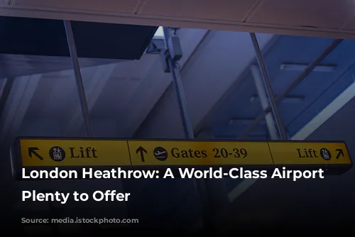 London Heathrow: A World-Class Airport with Plenty to Offer