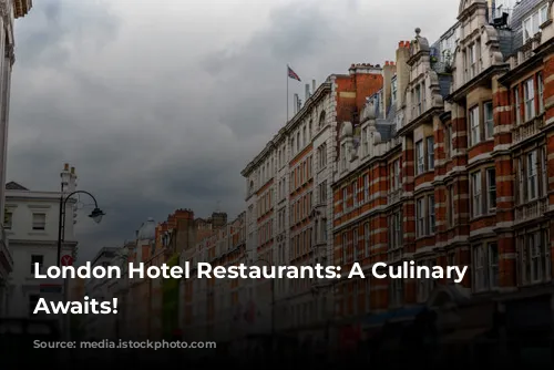 London Hotel Restaurants: A Culinary Adventure Awaits!