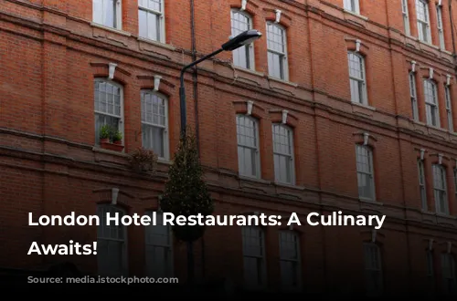 London Hotel Restaurants: A Culinary Adventure Awaits!