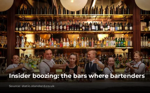 Insider boozing: the bars where bartenders go