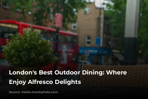 London's Best Outdoor Dining: Where to Enjoy Alfresco Delights